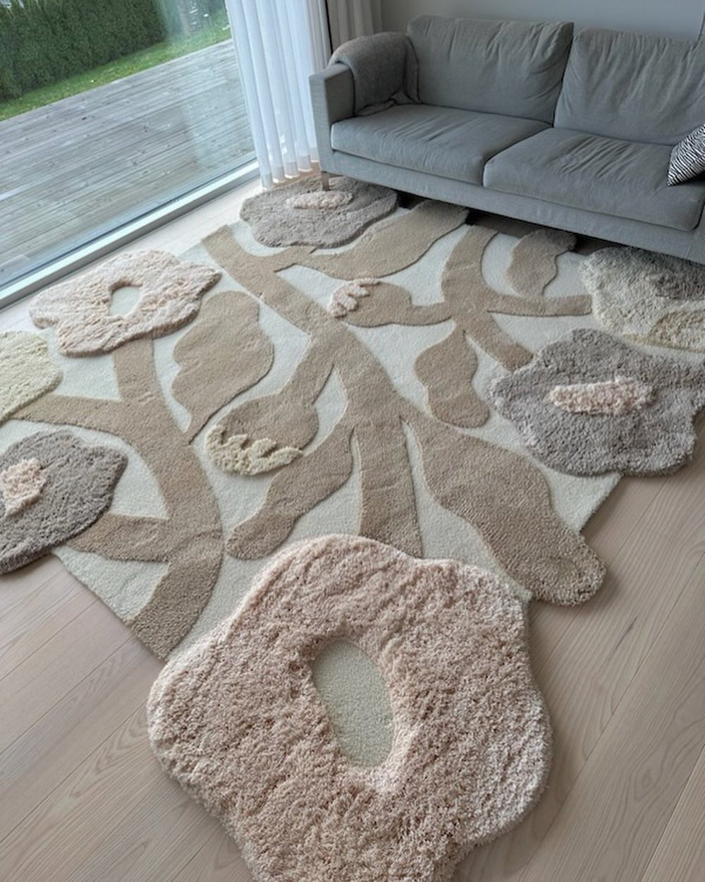 Poppy Rug, Creamy