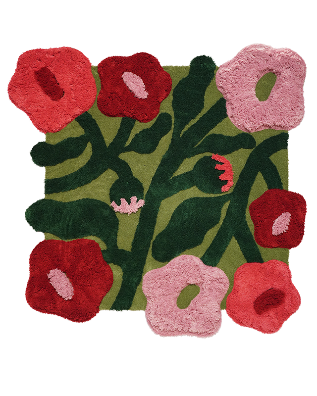 Poppy Rug, Meadow