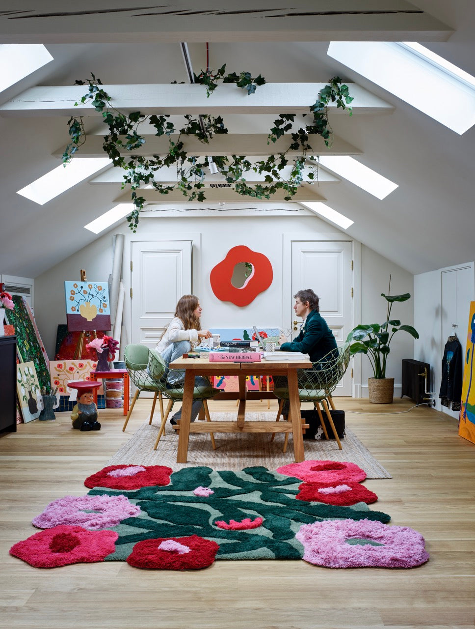 Poppy Rug, Meadow