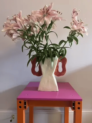Poppy Vase Red - Limited edition