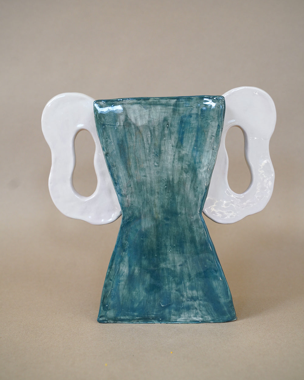 Poppy Vase Petrol - Unique piece